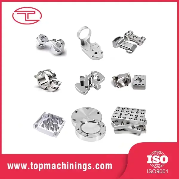 7075 Comhpháirteanna Meaisínithe CNC Alúmanam