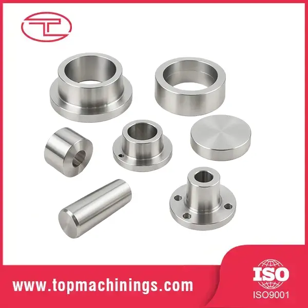 7075 Comhpháirteanna Meaisínithe CNC Alúmanam